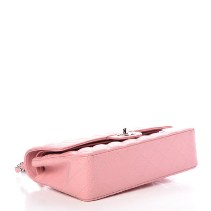 Chanel Caviar Quilted Medium Double Flap Pink 4 of 10