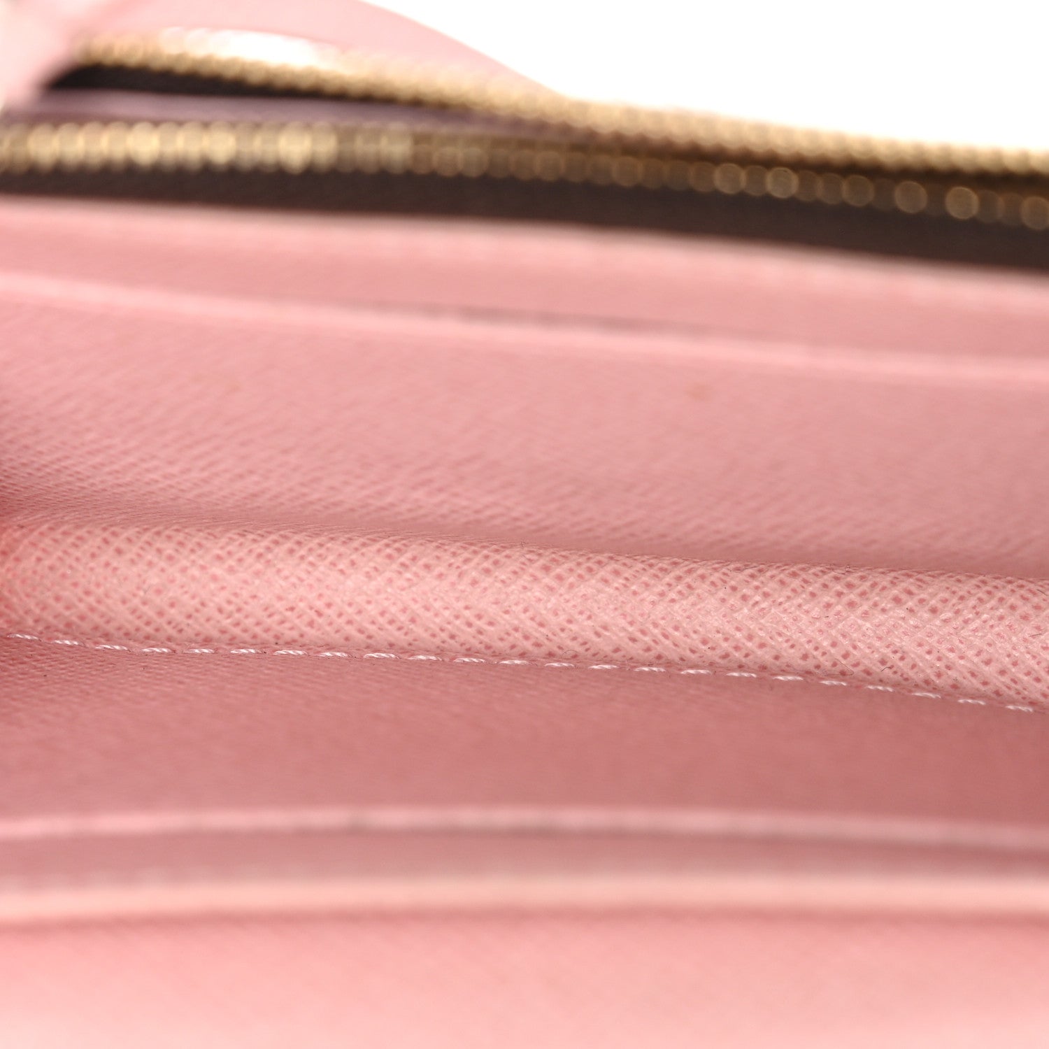 Louis Vuitton Damier Ebene Rosalie Coin Purse Rose Ballerine 5 of 9