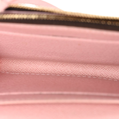 Louis Vuitton Damier Ebene Rosalie Coin Purse Rose Ballerine 5 of 9