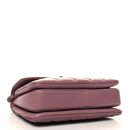 Chanel Lambskin Quilted Small Trendy CC Flap Dual Handle Bag Pink 3 of 11