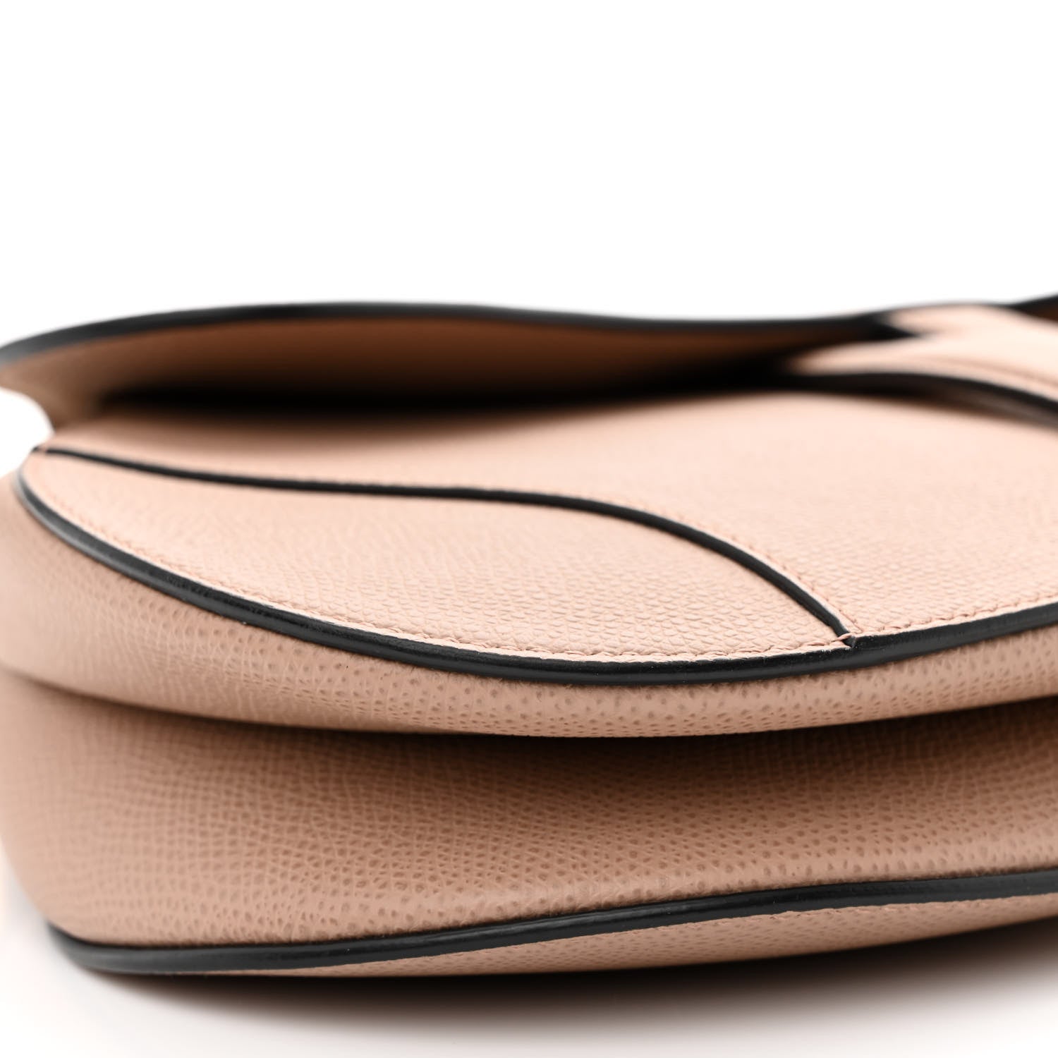 Christian Dior Grained Calfskin Saddle Bag Fard 10 of 12