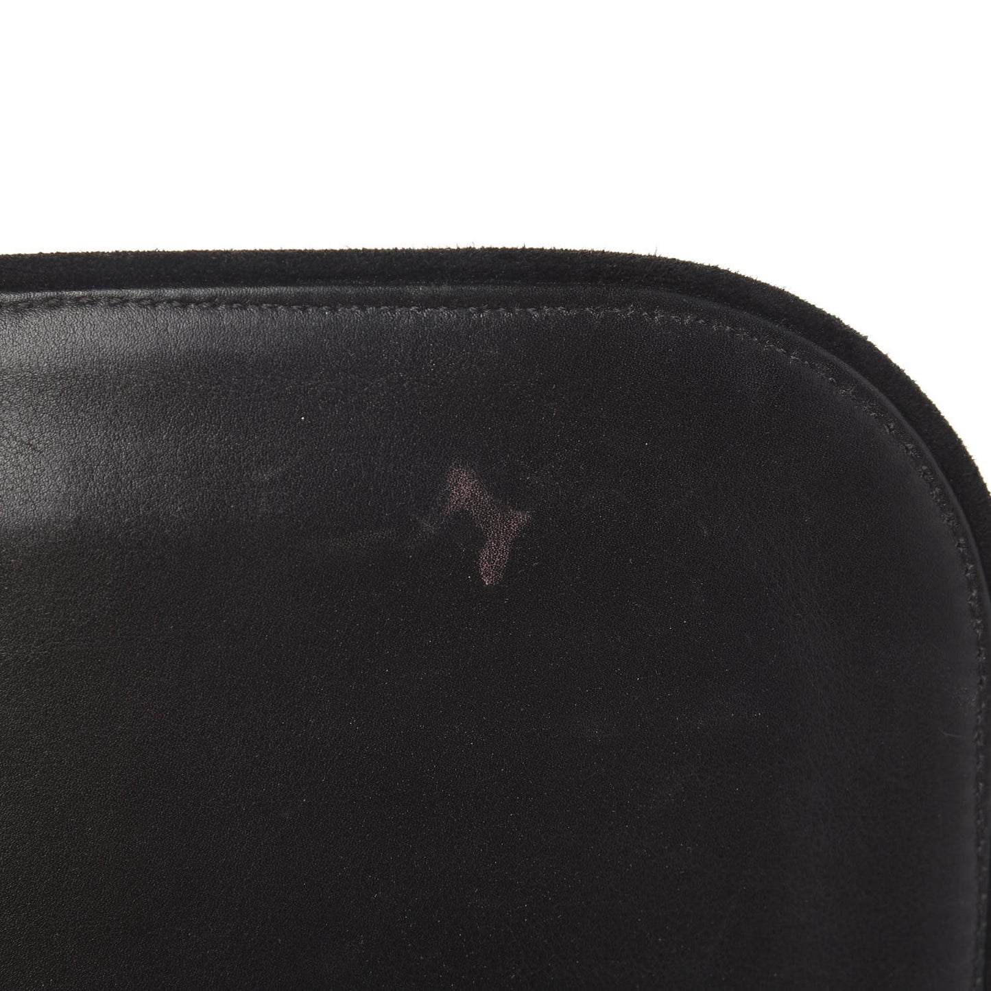Calfskin Leopard Icon Chain Flap Black
