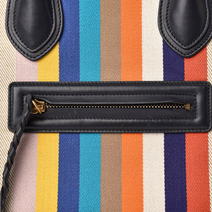 Celine Cotton Canvas Medium Phantom Luggage Multicolor 9 of 11