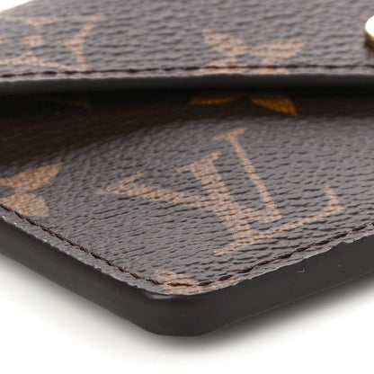 Louis Vuitton Monogram Recto Verso Card Holder Black 8 of 10