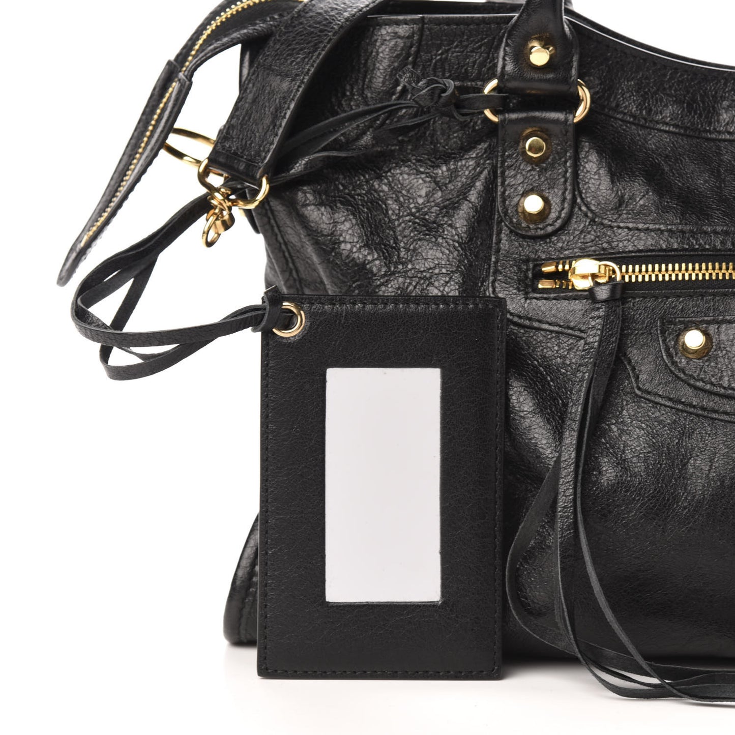 Agneau Classic Gold Hardware City Black