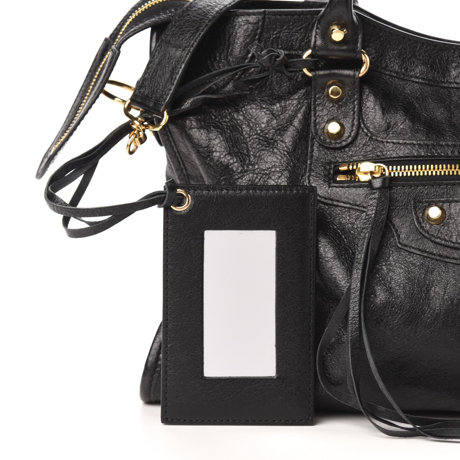 Balenciaga Agneau Classic Gold Hardware City Black 12 of 14