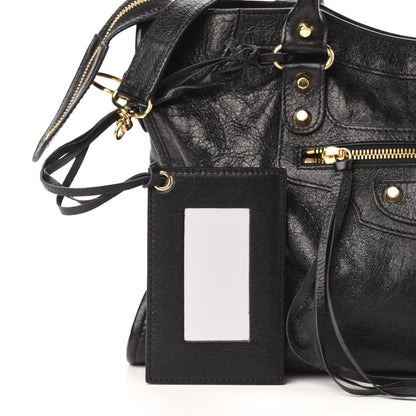 Balenciaga Agneau Classic Gold Hardware City Black 12 of 14