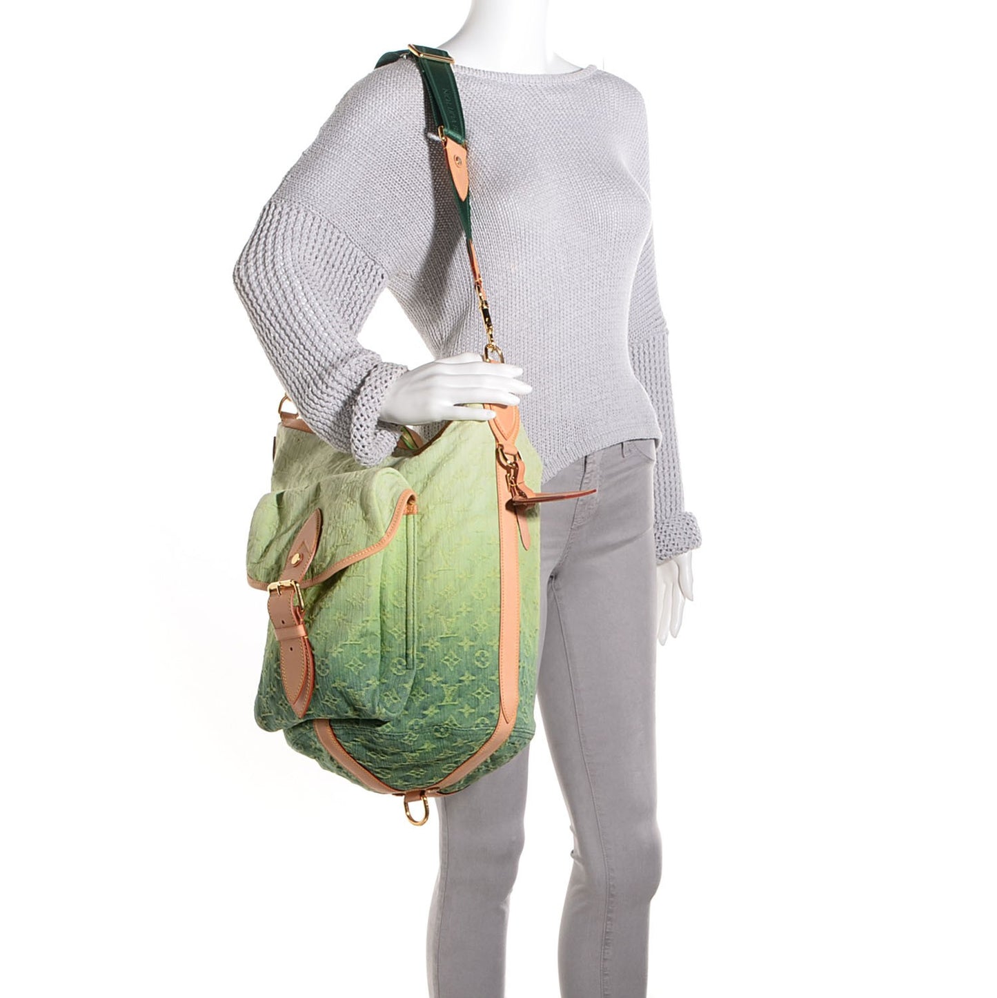 Denim Sunburst PM Messenger Vert