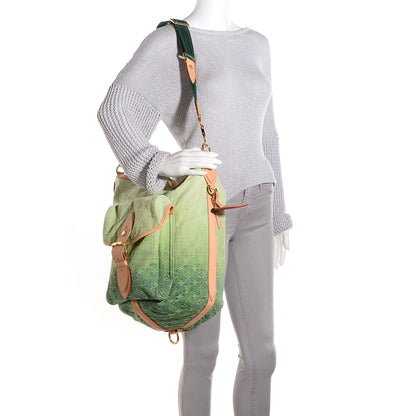Louis Vuitton Denim Sunburst PM Messenger Vert 2 of 7