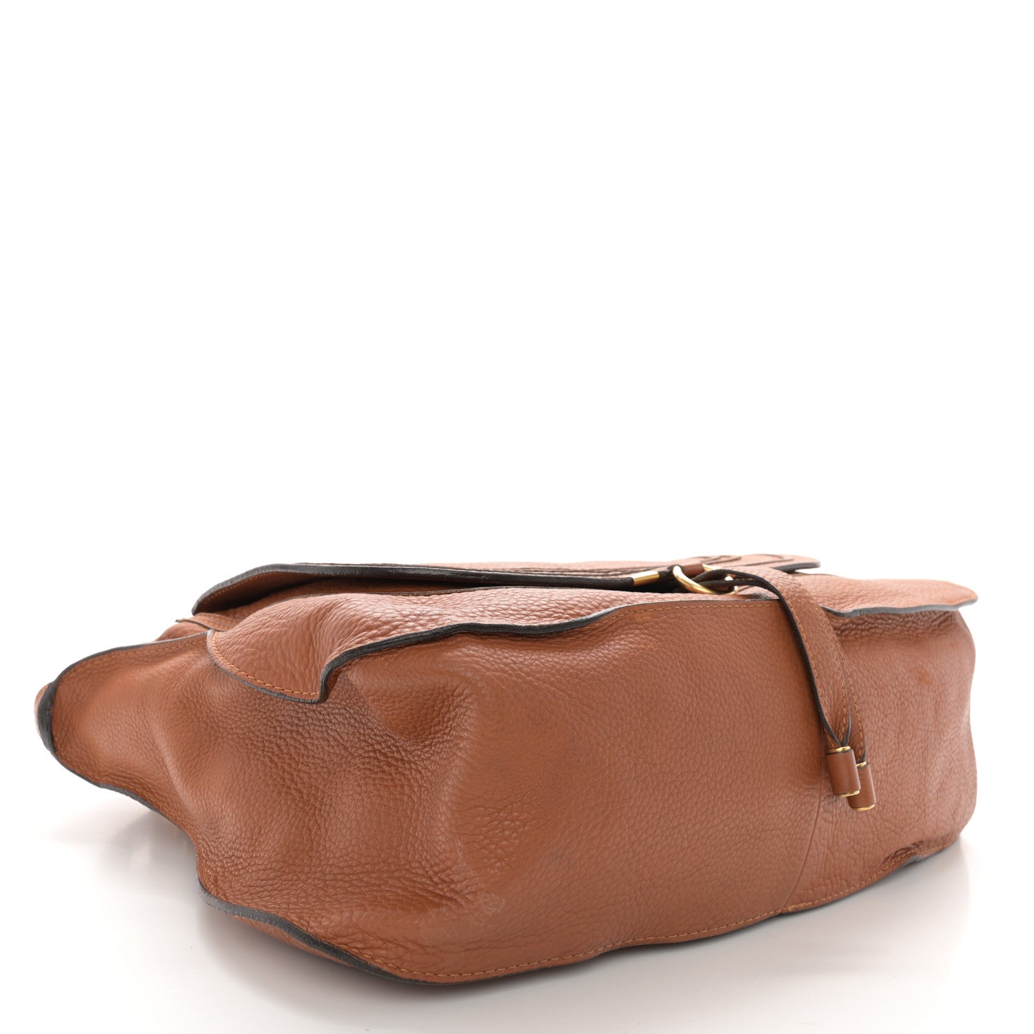 Chloe Calfskin Large Marcie Satchel Tan 3 of 15