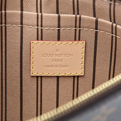 Louis Vuitton Monogram Neverfull MM GM Pochette 6 of 7