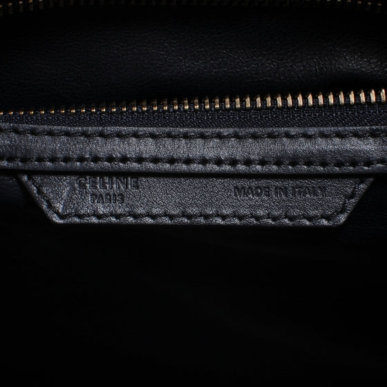 Smooth Calfskin Mini Luggage Navy