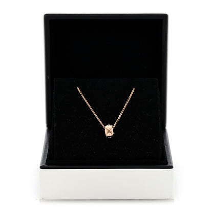Chanel 18K Beige Gold Coco Crush Round Pendant Necklace 5 of 5