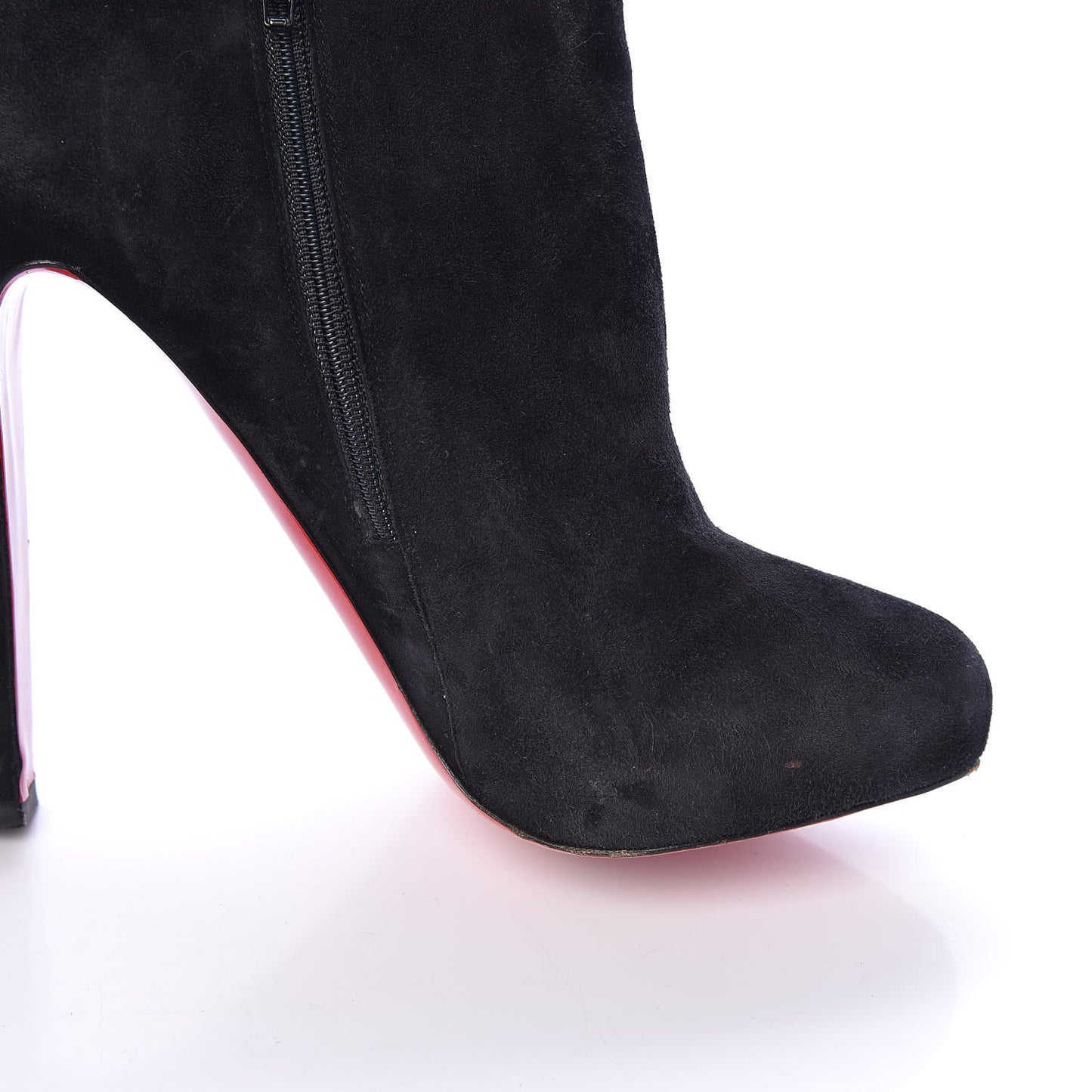 Suede Vicky 140 Ankle Booties 41 Black
