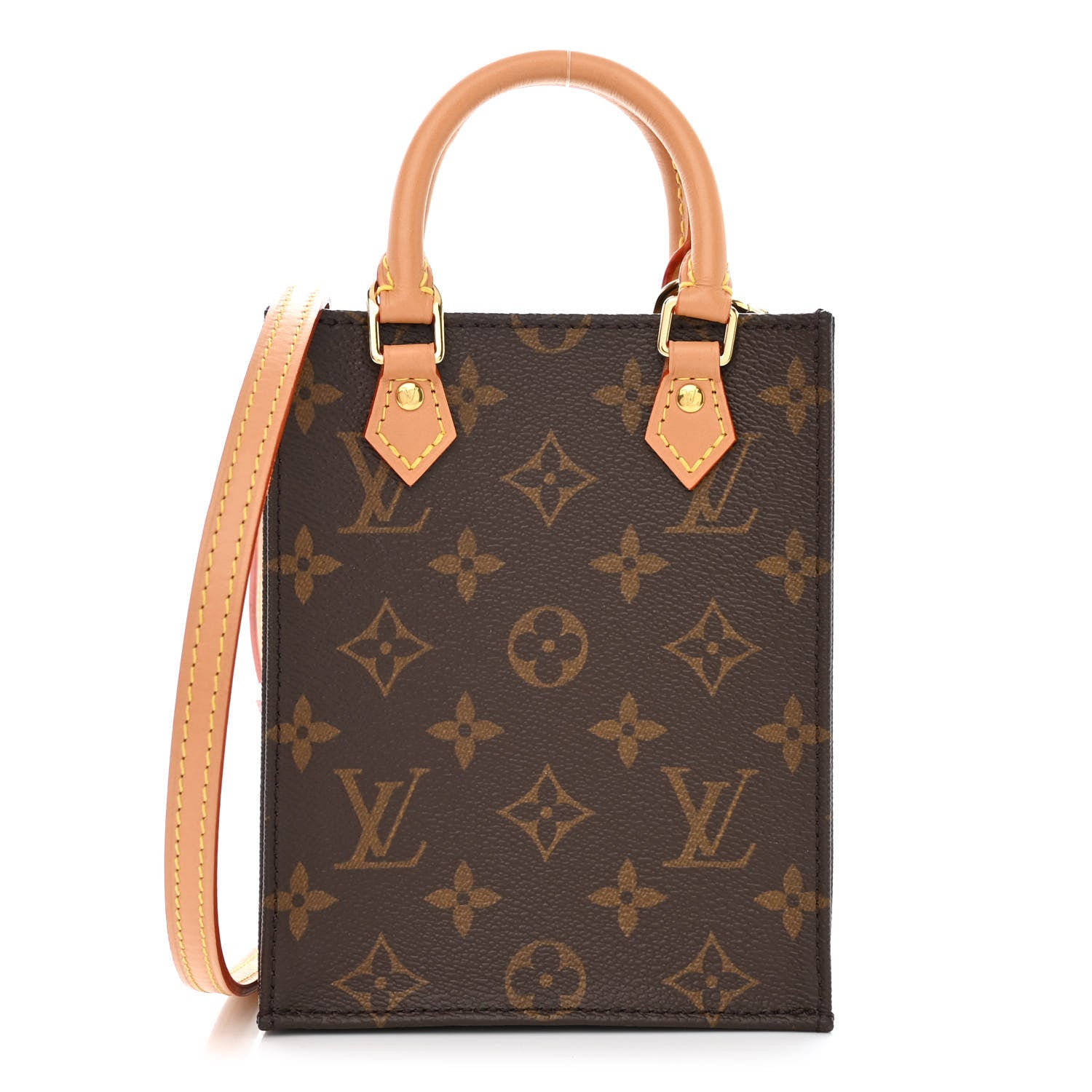 Louis Vuitton Monogram Petit Sac Plat 1 of 10