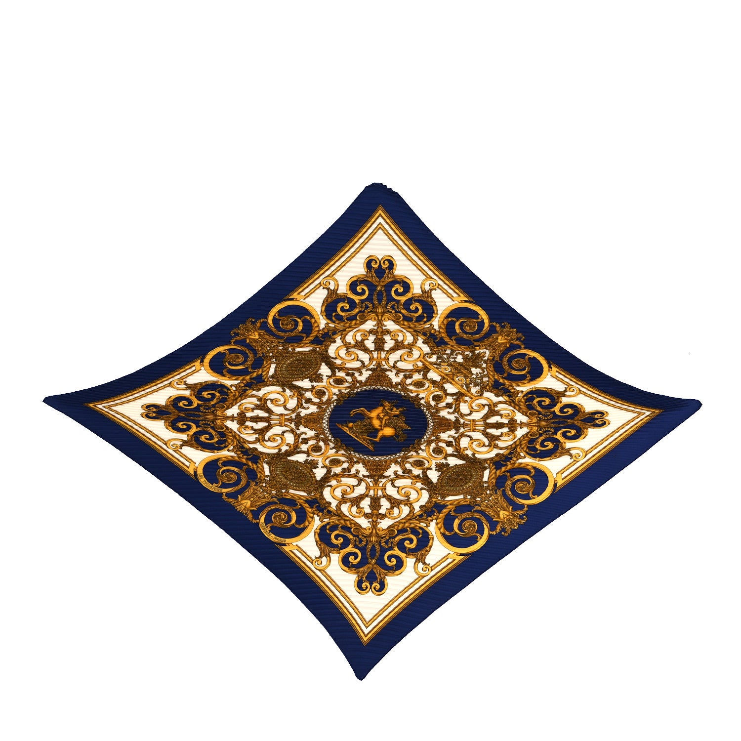 Hermes Silk Plisse Scarf 90 1 of 4