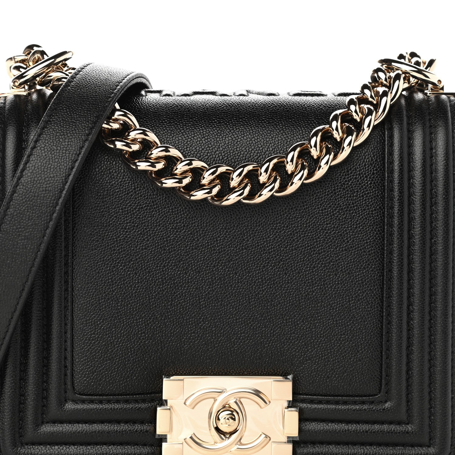 Chanel Caviar Mini Boy Flap Black 8 of 11