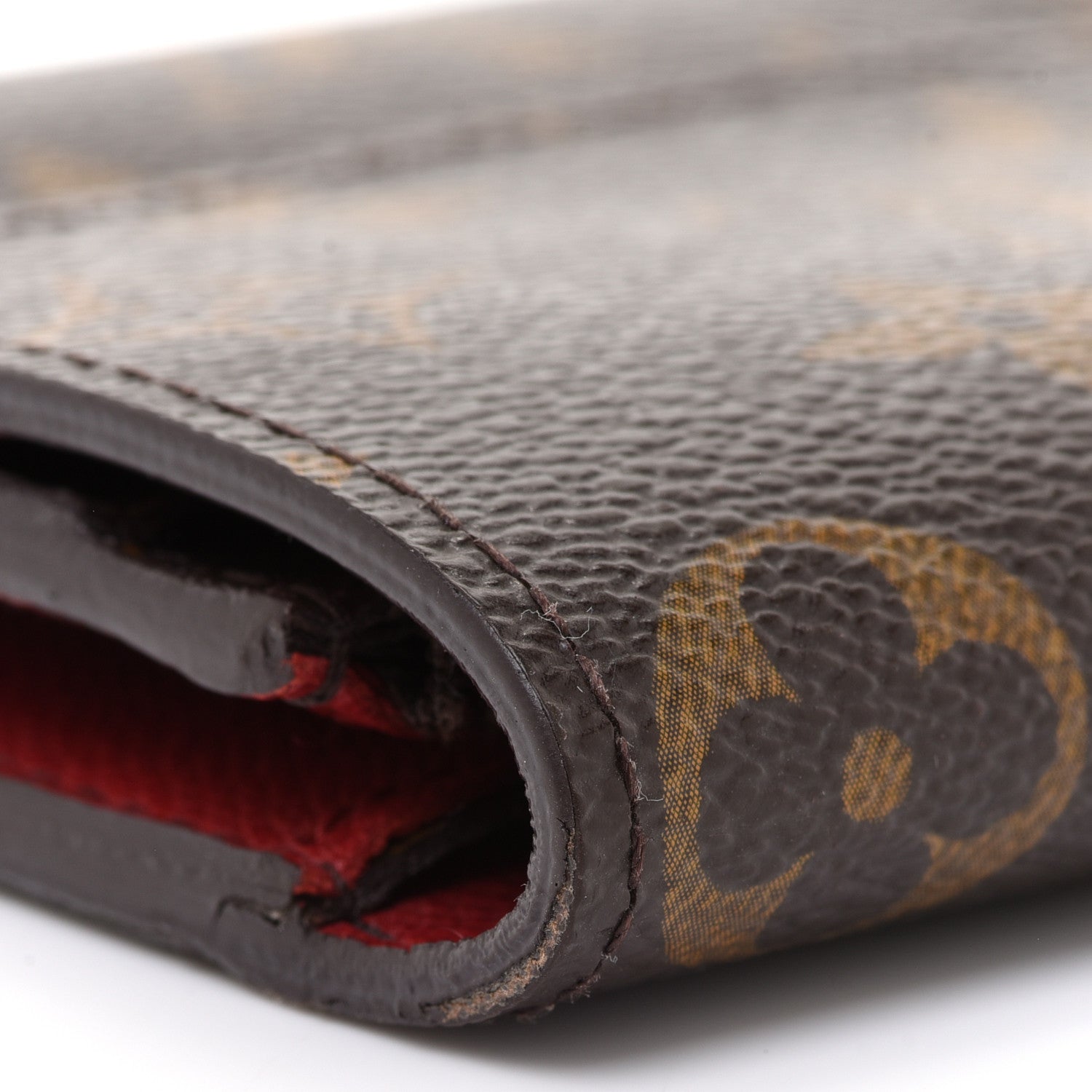 Louis Vuitton Monogram Emilie Wallet Piment 11 of 14