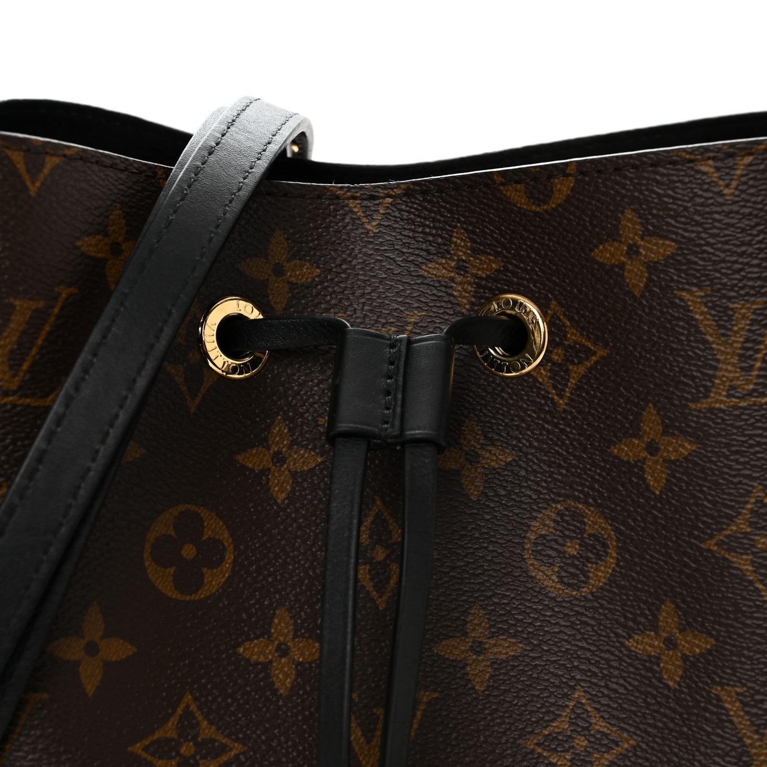 Louis Vuitton Monogram Neonoe MM Black 7 of 9