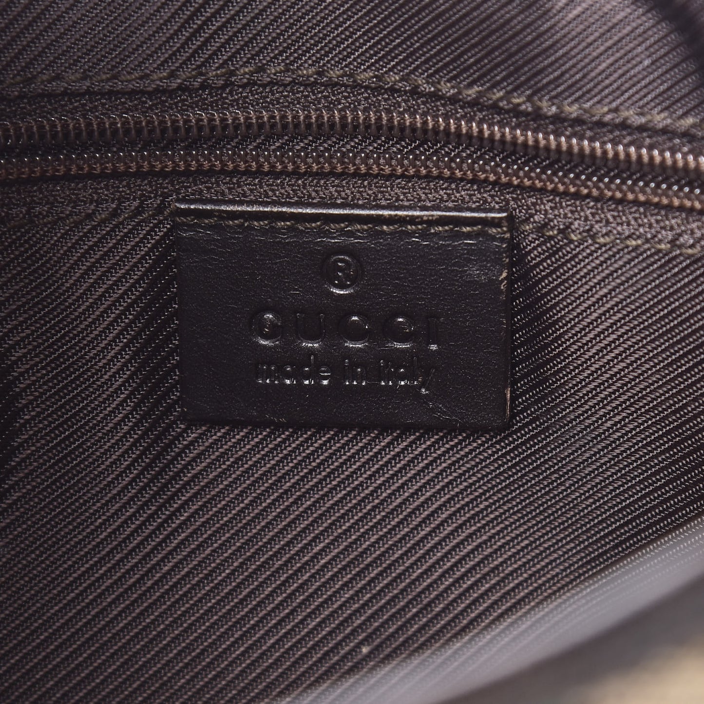Monogram Web Small Jackie O Hobo Dark Brown