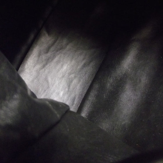 Chanel Lambskin Drawstring Bag Black 7 of 14