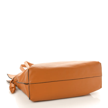 Loewe Calfskin Large Flamenco Knot Bag Warm Desert 4 of 10