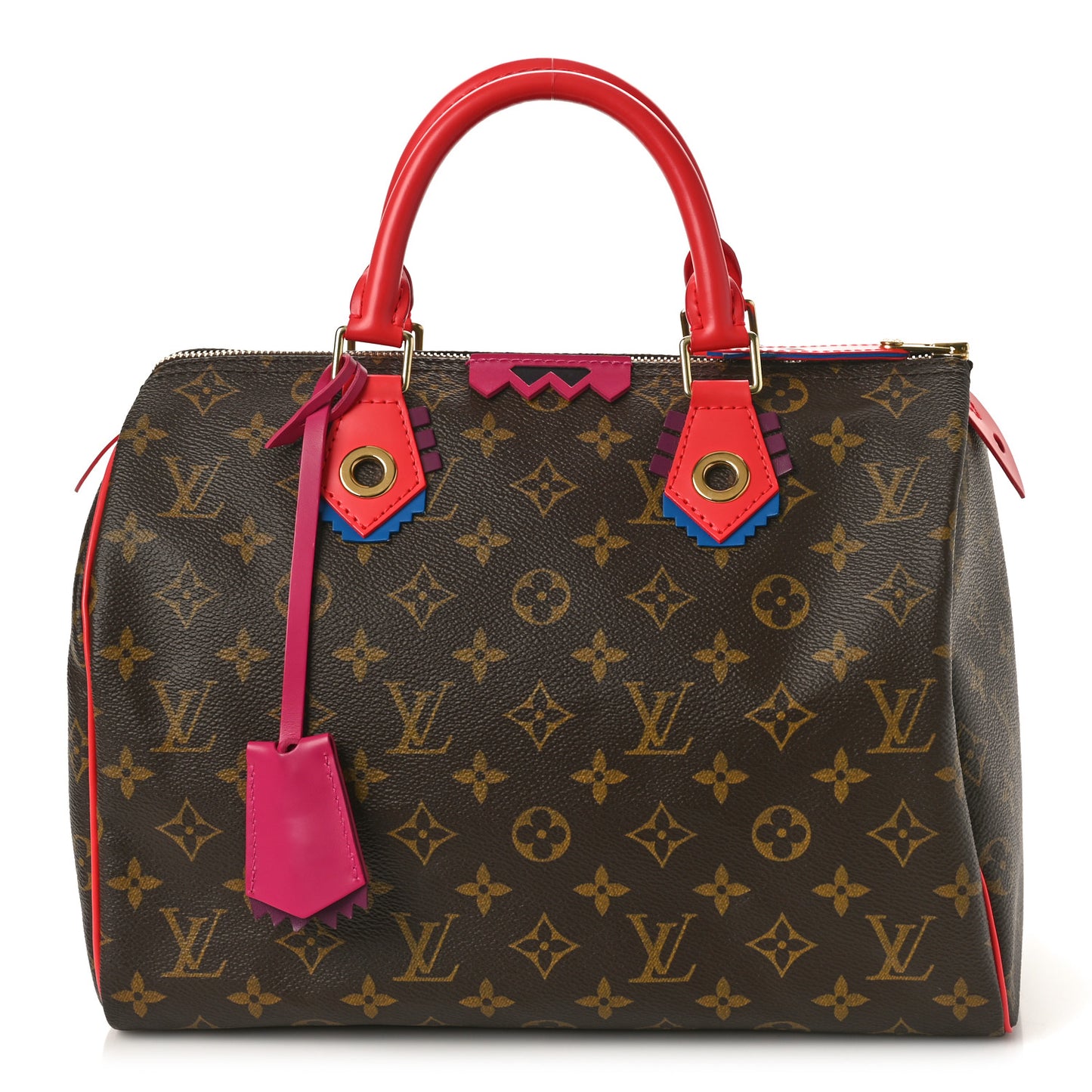 Monogram Totem Speedy 30 Flamingo