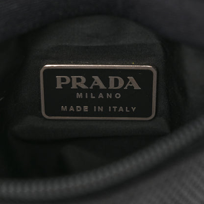 Prada Neoprene Mesh Sport Small Flat Messenger Bag Black 6 of 9