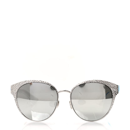 Christian Dior Metal Mirrored Unique Limited Edition Sunglasses Silver 2 of 8