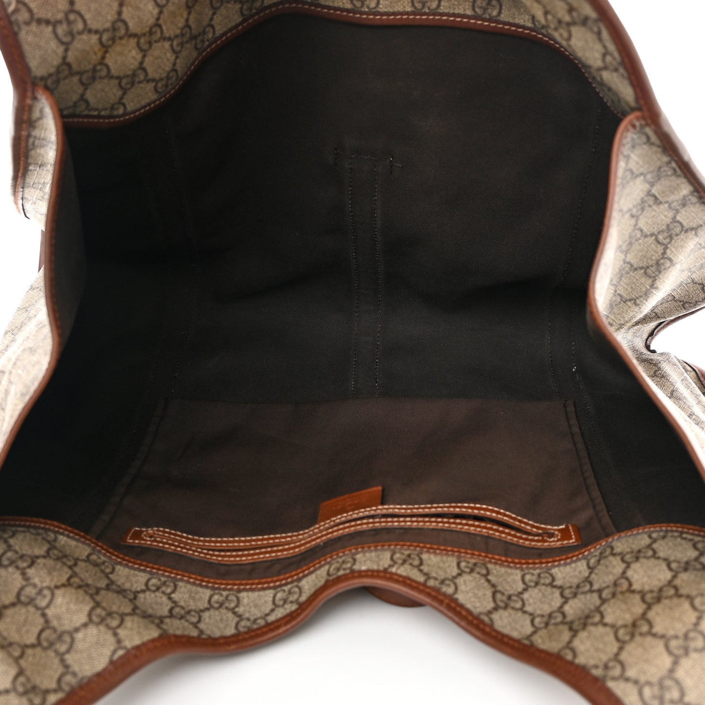 GG Plus Monogram Large Joy Shoulder Bag Brown