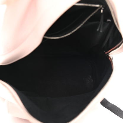 Balenciaga Smooth Calfskin Logo Small Everyday Backpack Light Rose Black 5 of 15