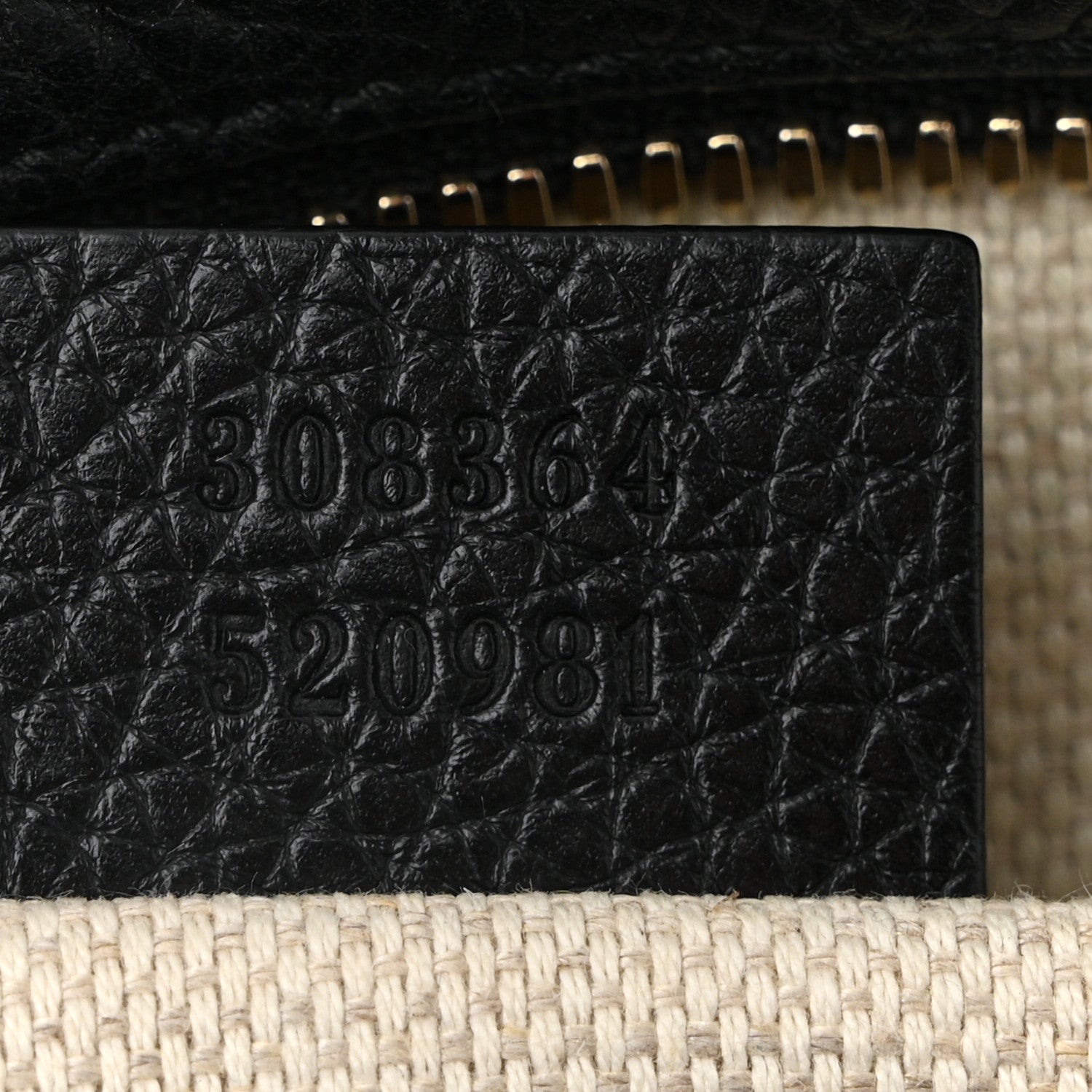 Gucci Pebbled Calfskin Small Soho Disco Bag Black 7 of 10