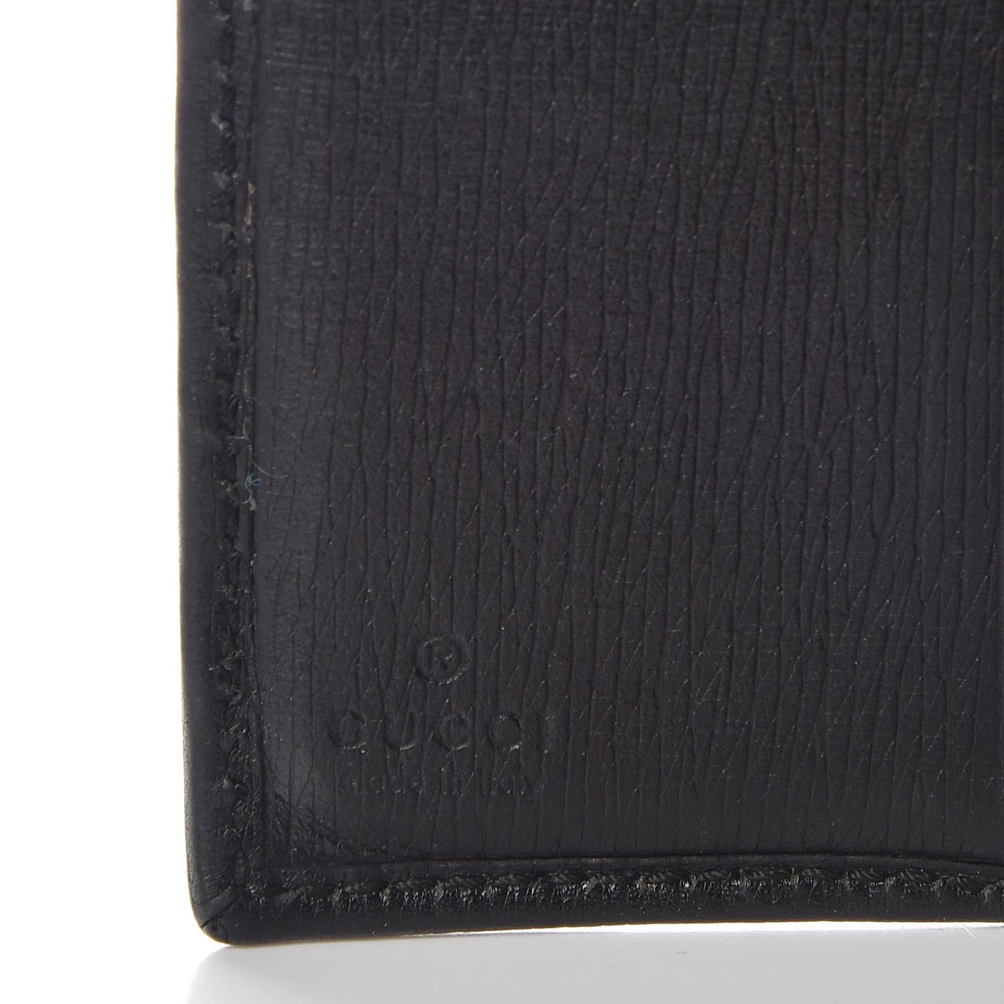 Calfskin Interlocking G French Wallet Black