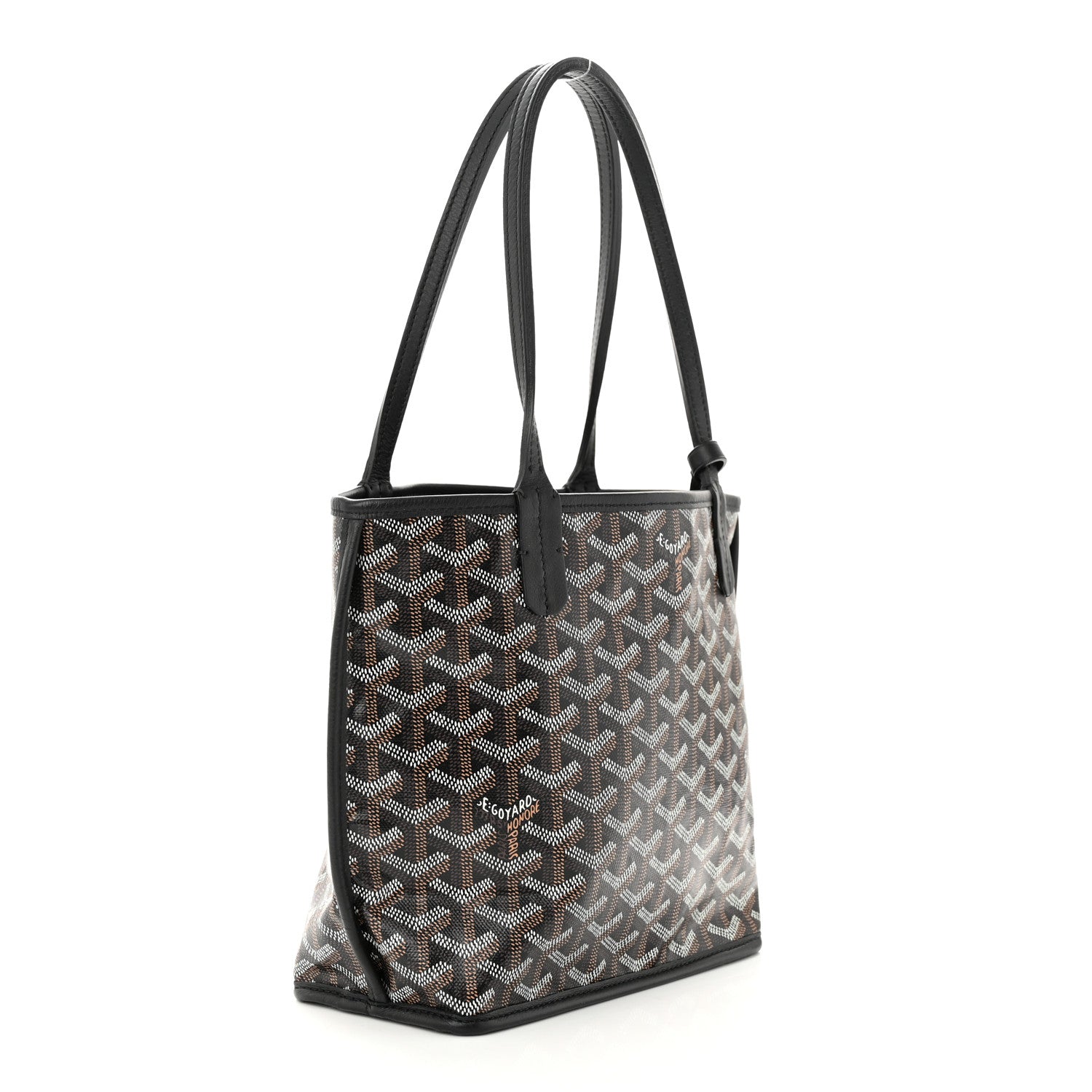 Goyard Goyardine Reversible Mini Anjou Black 3 of 10