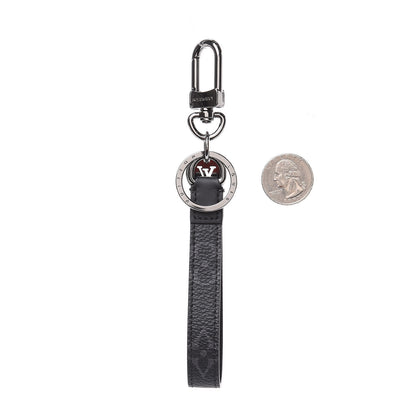 Louis Vuitton Monogram Eclipse Dragonne Bag Charm Key Holder 2 of 3