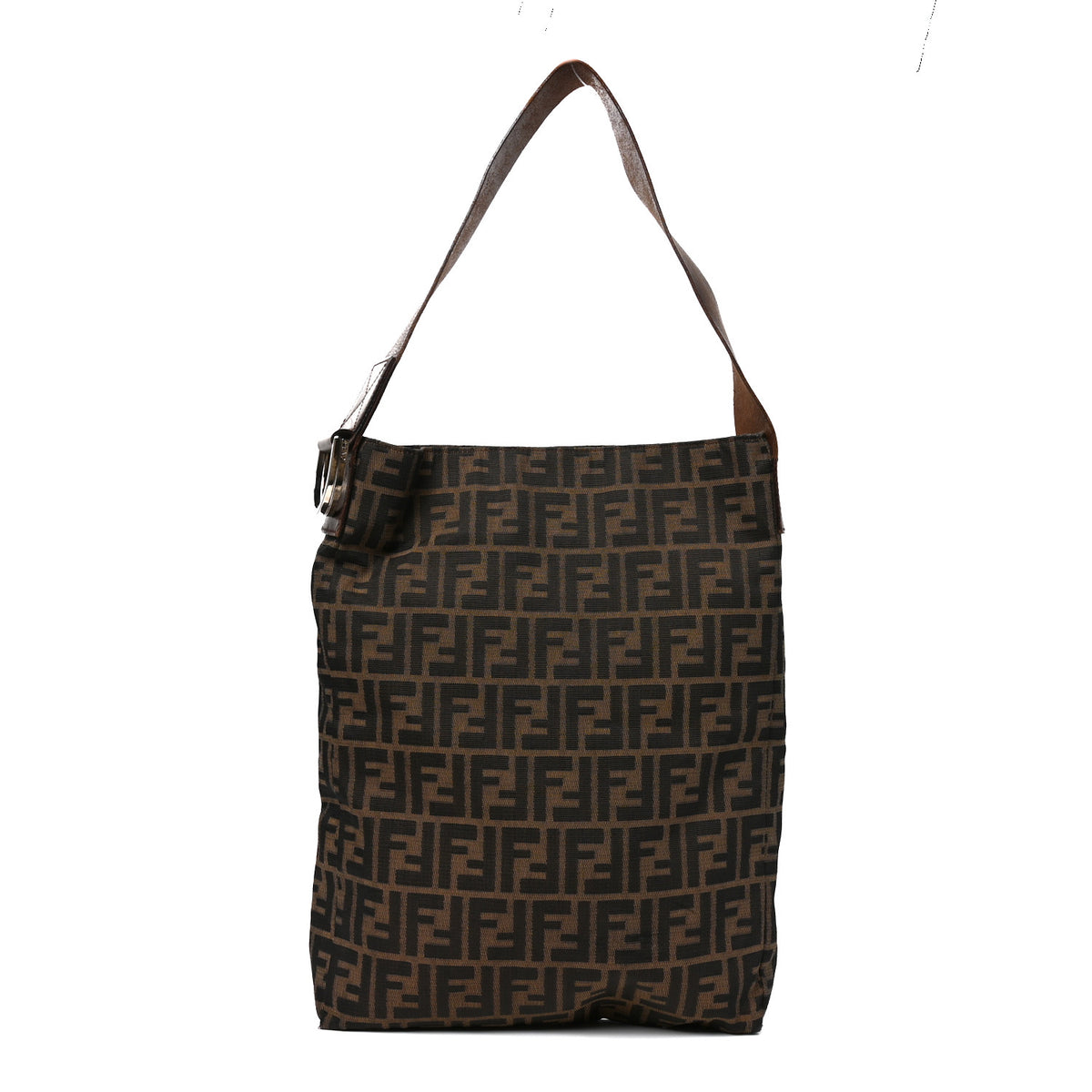Fendi Zucchino Shoulder Bag Tobacco 1 of 9
