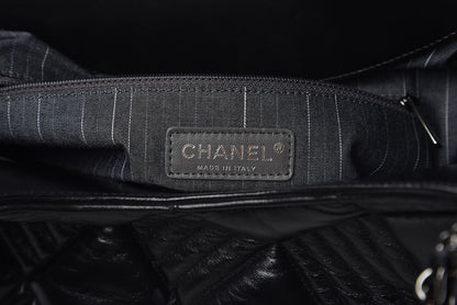 Chanel Lambskin Large In and Out Tote Black 6 of 8