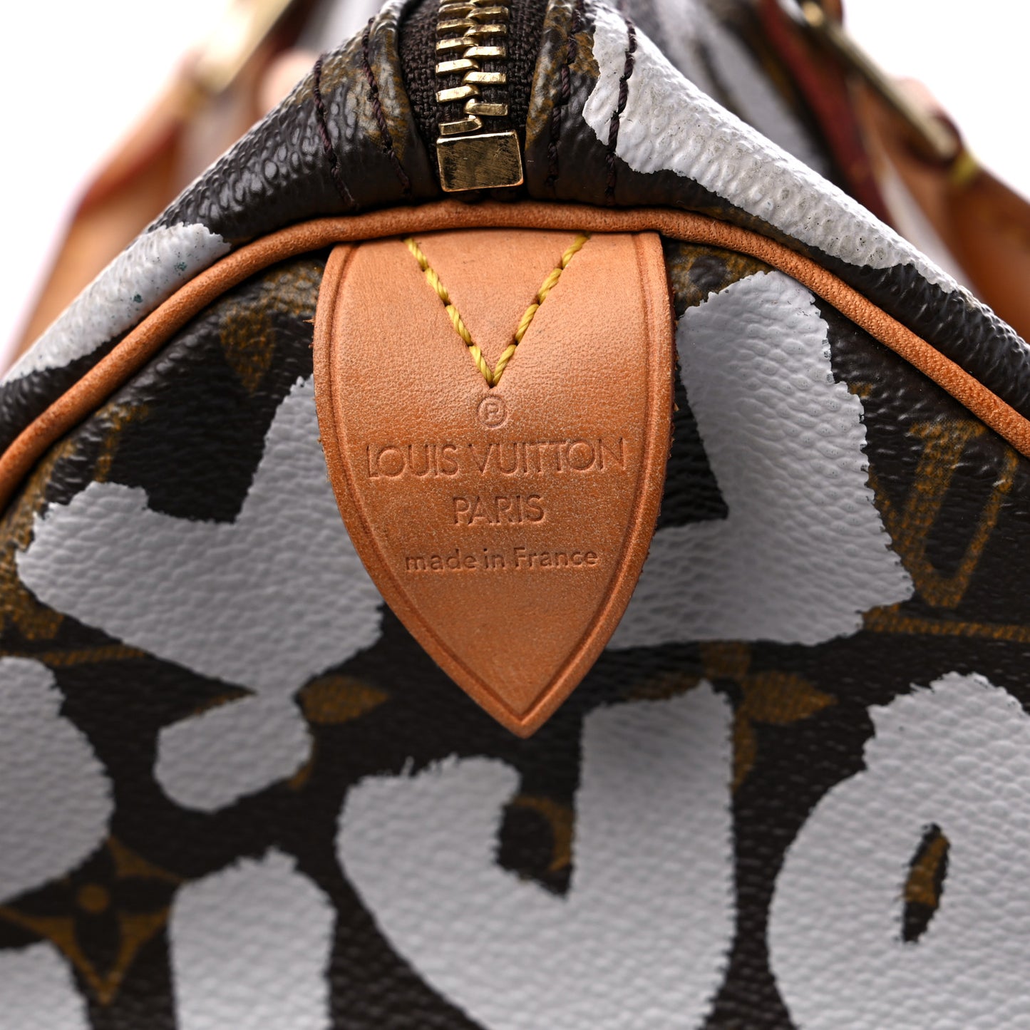 Monogram Graffiti Speedy 30 Silver