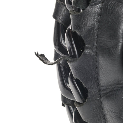 Chanel Calfskin Modern Chain Rhodoid Hobo Black 6 of 6
