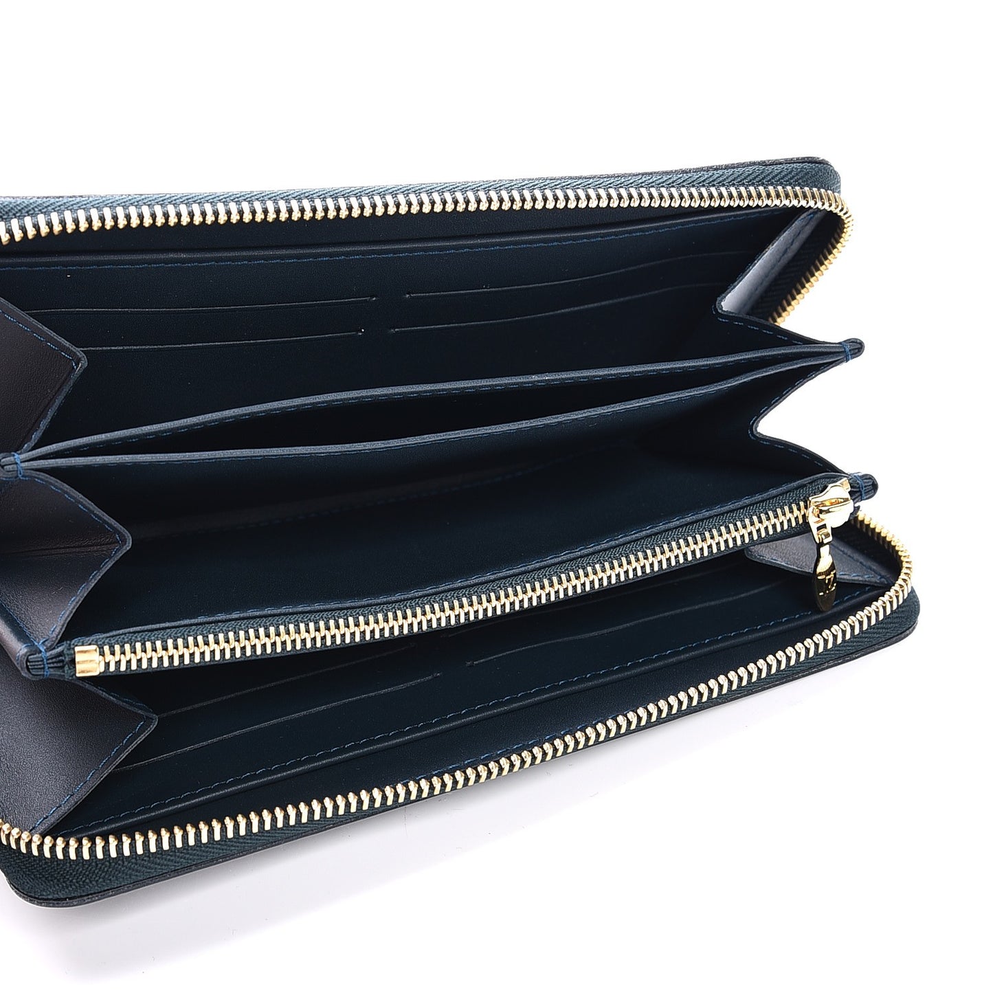 Vernis Zippy Wallet Blue Nuit