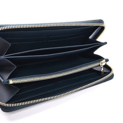Louis Vuitton Vernis Zippy Wallet Blue Nuit 5 of 7