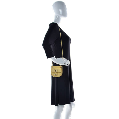 Chloe Calfskin Tess Mini Crossbody Bag Yellow 2 of 14
