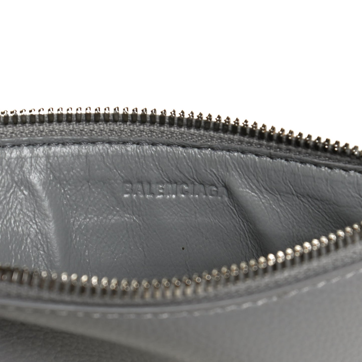 Calfskin Logo Embossed Small Tool 2.0 North-South Tote Balenciaga Grey