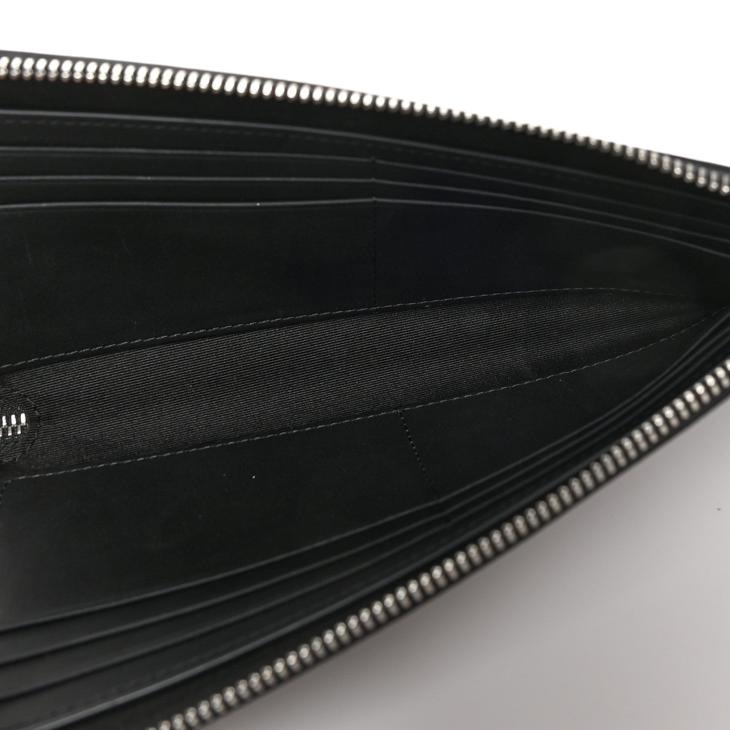 Burberry London Check Large Travel Wallet Black 6 of 8