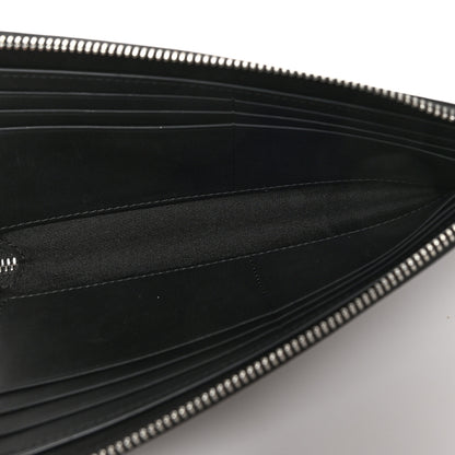 Burberry London Check Large Travel Wallet Black 6 of 8