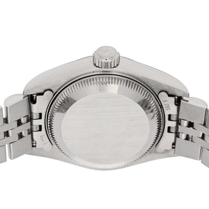 Rolex Stainless Steel 18K White Gold 26mm Oyster Perpetual Datejust Watch White 69174 4 of 6
