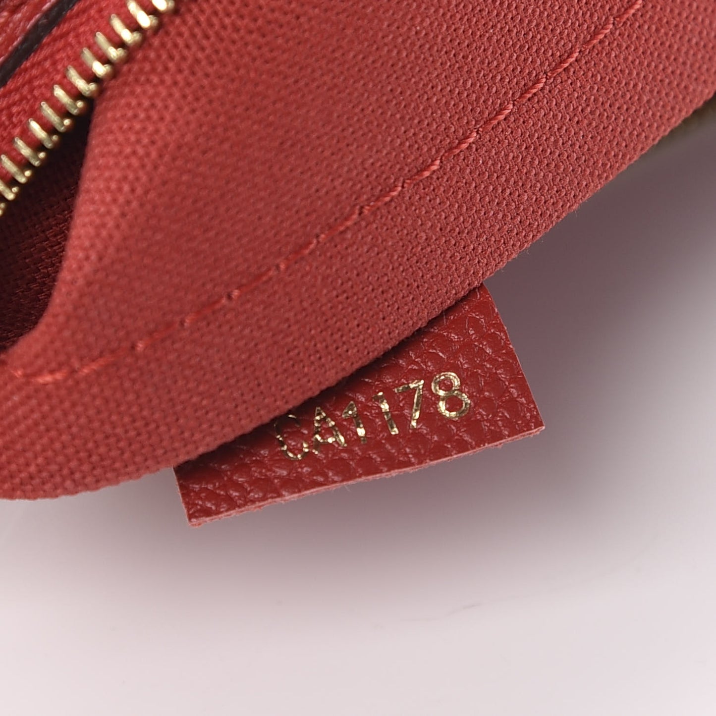Monogram Pallas Clutch Cherry