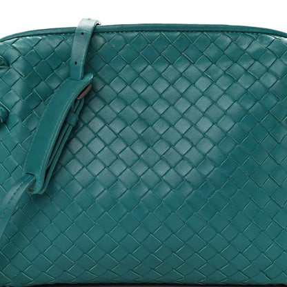 Bottega Veneta Nappa Intrecciato Nodini Crossbody Messenger Mallard 8 of 11