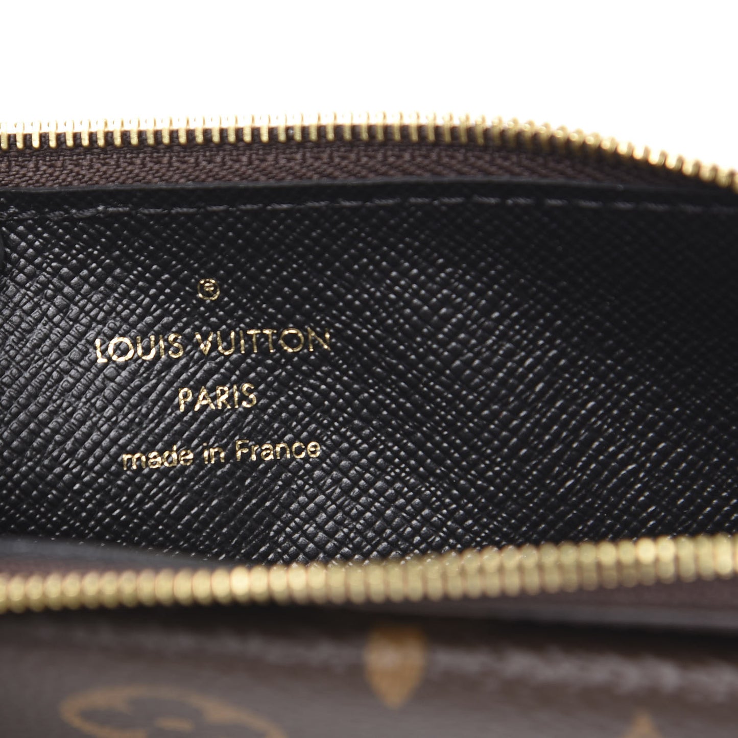 Monogram Recto Verso Card Holder Black
