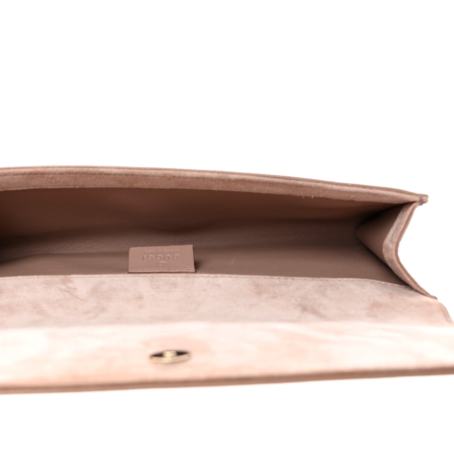Patent Microguccissima Small Broadway Clutch Dark Cipria